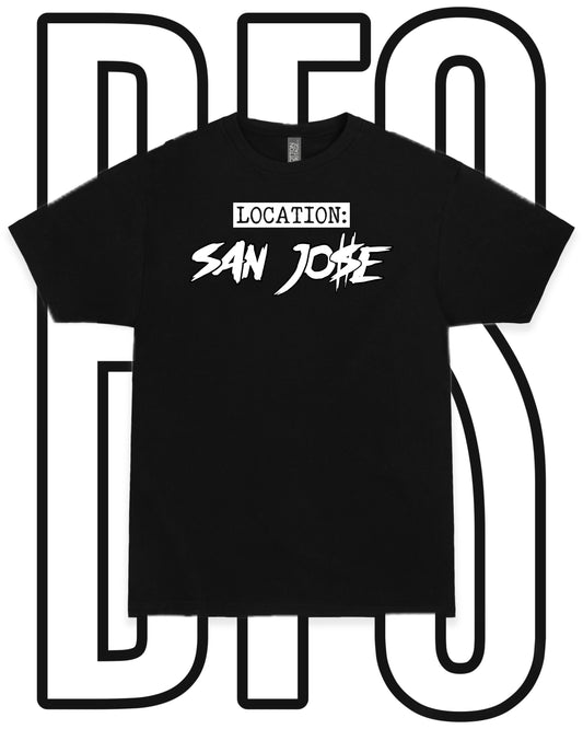 Location San Jose T-Shirt Black